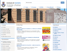 Tablet Screenshot of comune.cantello.va.it